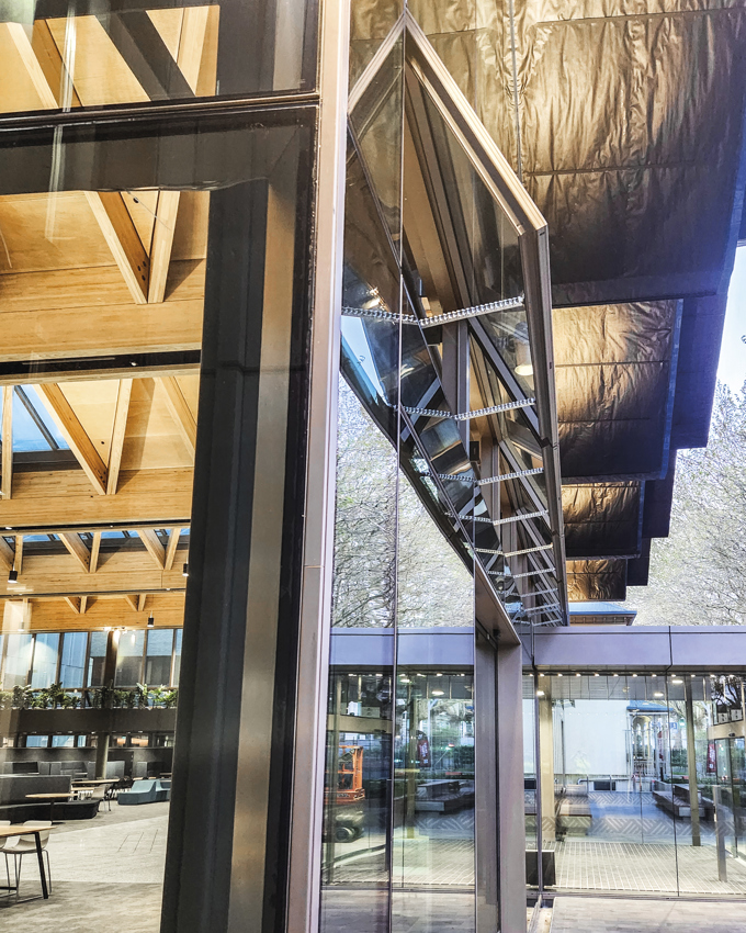 Open facade windows
